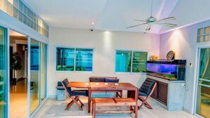 Deluxe Villa | Terrace/patio - Suk Sabai Tropical Pool Villa (Pattaya)