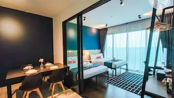 1 Schlafzimmer, Bügeleisen/Bügelbrett, kostenloses WLAN, Bettwäsche