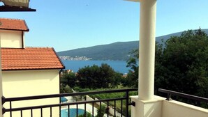 Apartment, Sea View (Bella) | Balcony view - Apartments Bella (Bijela)