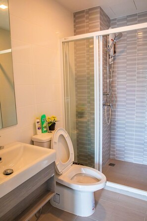 Comfort-Apartment, 1 Schlafzimmer | Badezimmer