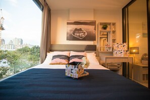 Appartement Confort, 1 chambre | 1 chambre, rideaux d’obscurcissement, accès au Wi-Fi (inclus)