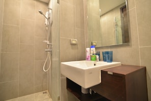 Comfort-Apartment, 1 Schlafzimmer | Badezimmer