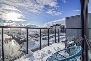 Apartemen Mewah, 2 kamar tidur | Pemandangan balkon