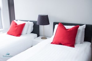 Huoneisto | Silitysrauta/-lauta, ilmainen Wi-Fi, vuodevaatteet