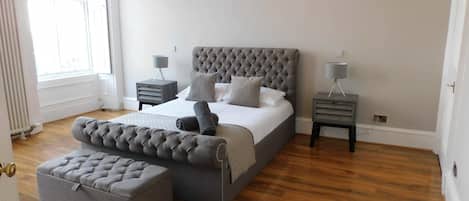 3 bedrooms, iron/ironing board, travel cot, WiFi