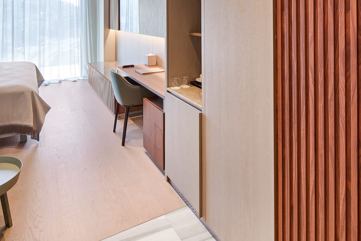 1 bedroom, free minibar items, in-room safe, laptop workspace