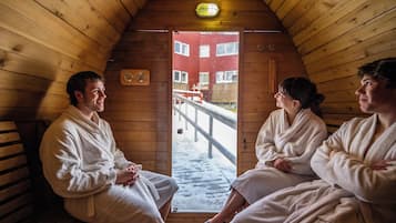 Hot tub, sports massages