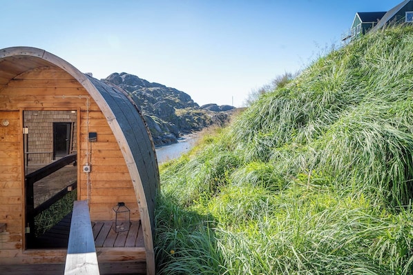 Hot tub, sports massages