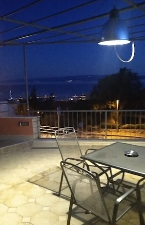 Studio, vue mer, rez-de-chaussée (ST1) | Vue depuis le balcon