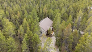 A house surrounded by dense forest. - Wilderness Pines, Close to Yellowstone, Sleeps 10 (Island Park)