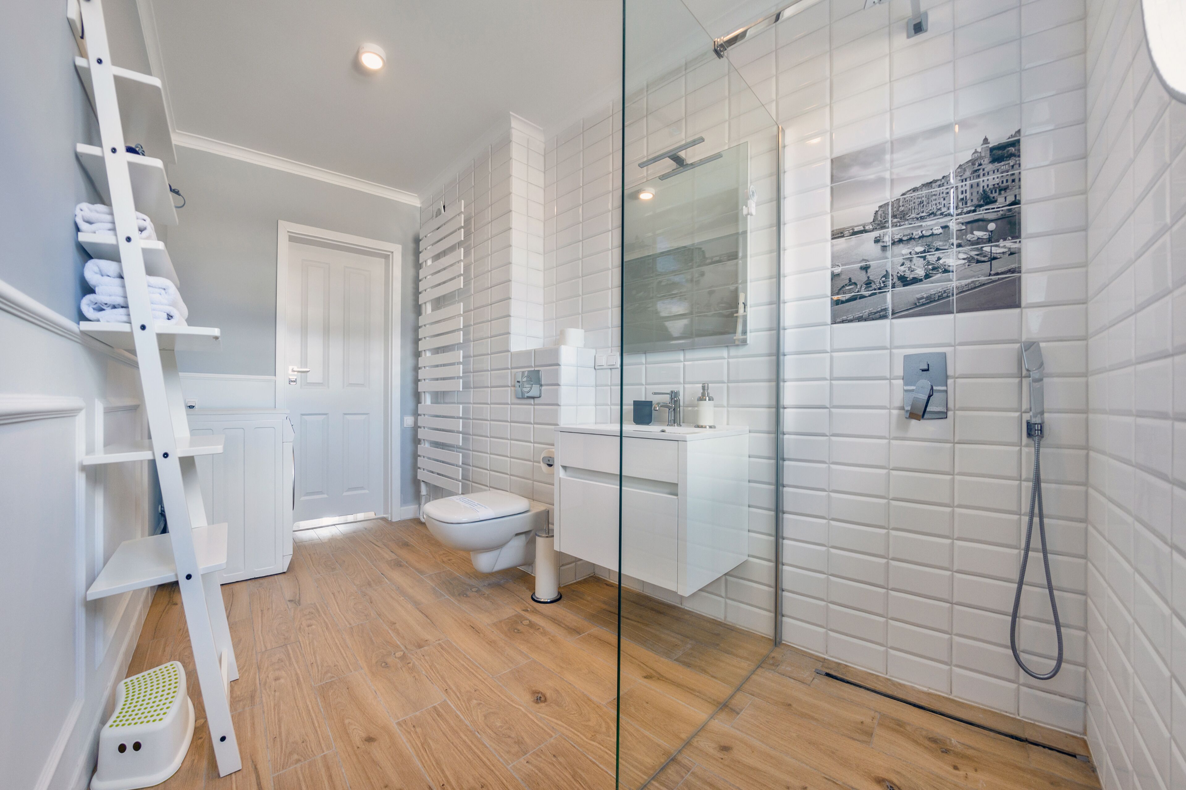 Appartement (2A ul. Żeromskiego 20, garaż podziemn) | Salle de bain | Sèche-cheveux, serviettes fournies
