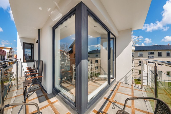 Apartment (2A ul. Żeromskiego 20, garaż podziemn) | Balcony