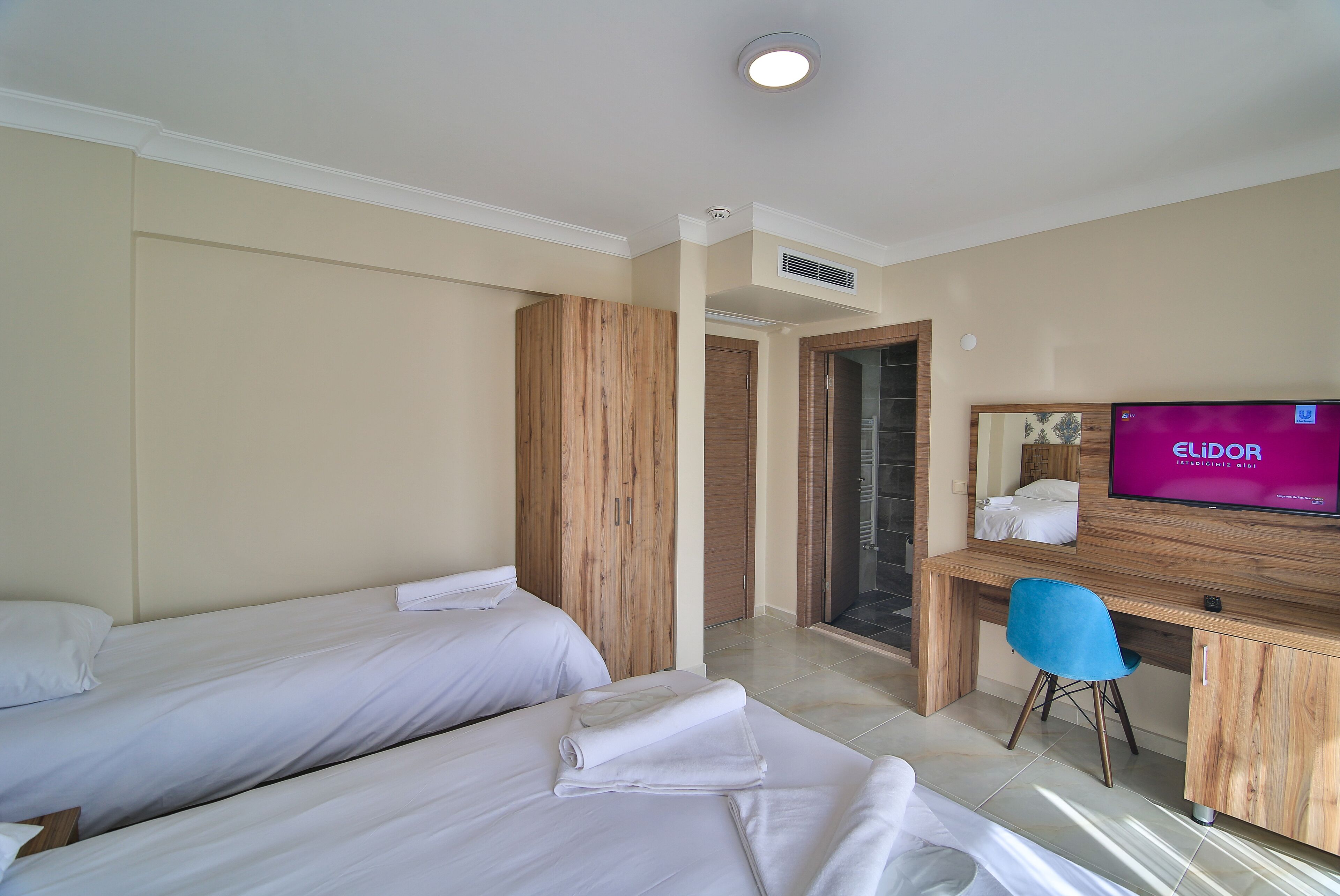 family room | in-room safe, desk, laptop workspace, free wifi