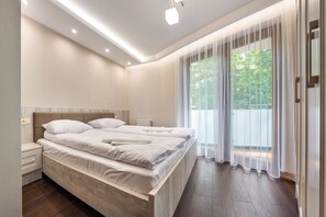 Deluxe-huoneisto (A27) | Kannettavalle tietokoneelle sopiva työtila, ilmainen Wi-Fi