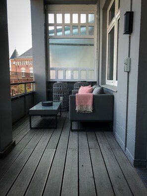 Terrace/patio - Apartment Pureney- Stadtmitte- Whg. 1 (Norderney)