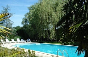 Seasonal outdoor pool