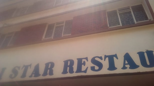 A building with a sign that reads "STAR RESTAURANT". - Nyeri Star Rest And Lodge (Nyeri)
