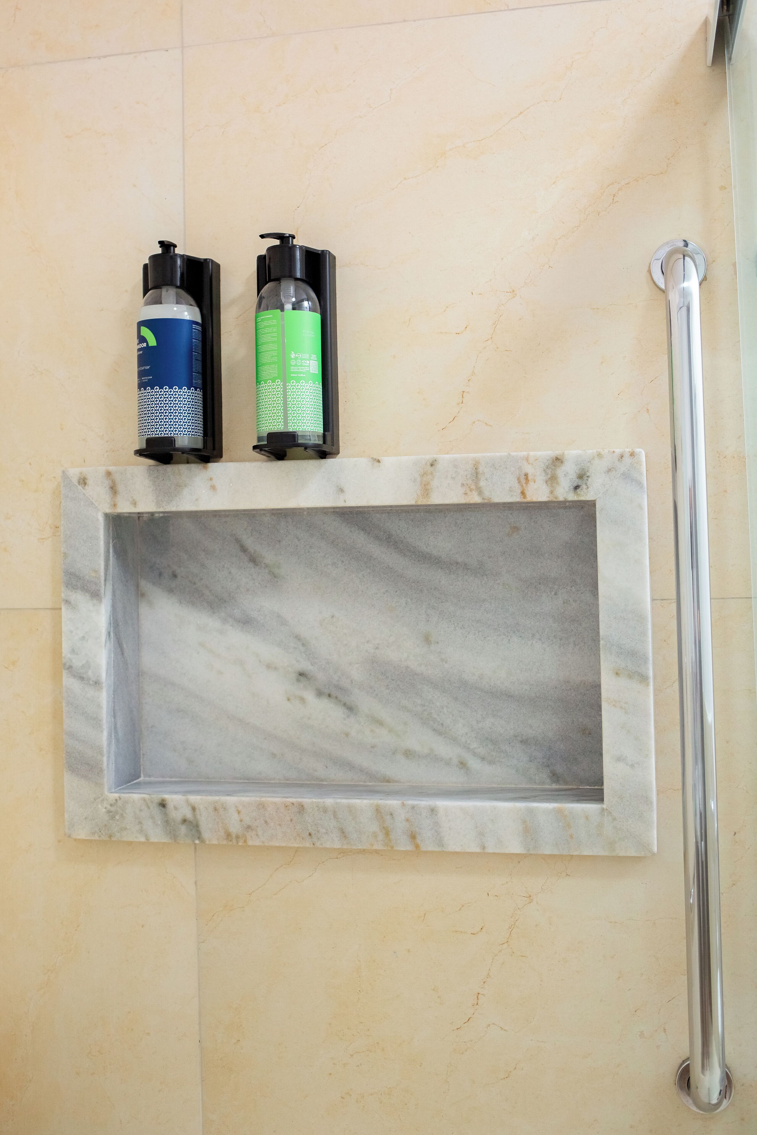 business room | bathroom | shower, free toiletries, hair dryer, towels