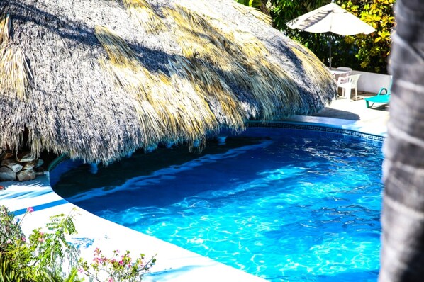 Outdoor pool - Hotel Albatros (Puerto Escondido)
