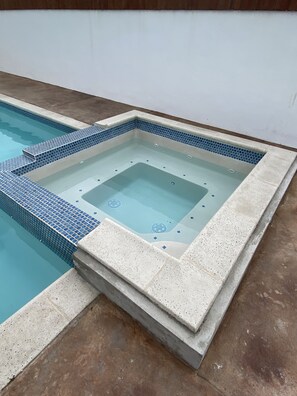 Außenpool, beheizter Pool