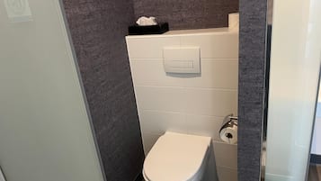 Douche, serviettes fournies