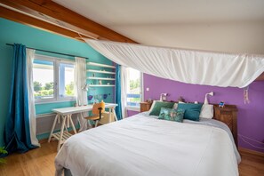 5 habitaciones, tabla de planchar con plancha, wifi y ropa de cama 