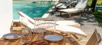 House between land and sea