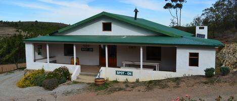 Majoituspaikan julkisivu