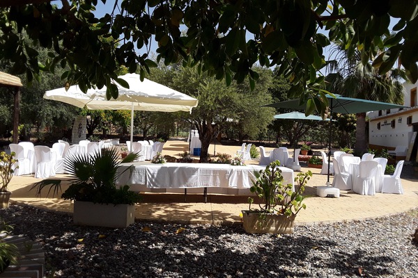 Bröllopsområde utomhus
