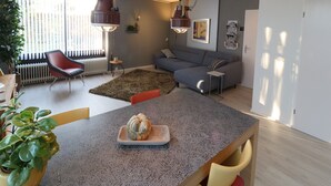 Deluxe Apartment | Living area - Veluwe4all (Wezep)