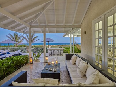 Barbados Luxury Ocean Front Villa ~ 7 bedroom suites, 6.5 private bathrooms