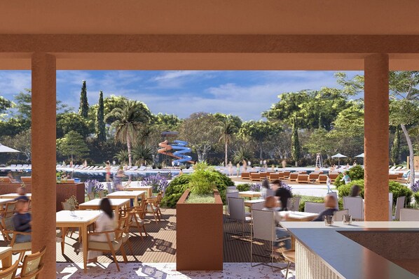 Restaurante al aire libre