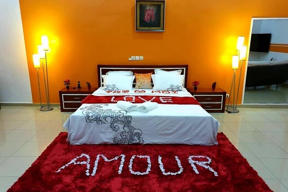 Panoramic Penthouse | 1 bilik tidur, Wi-fi percuma, cadar katil