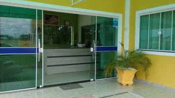 Entrada da propriedade