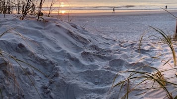 On the beach