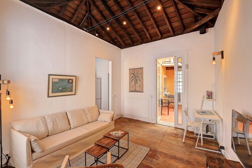 Living in a stylishly renovated town house in Santa Cruz de la Palma