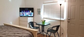 LARGE MASTER BED ROOM WITH PRIVATE ENTRANCE & BATH