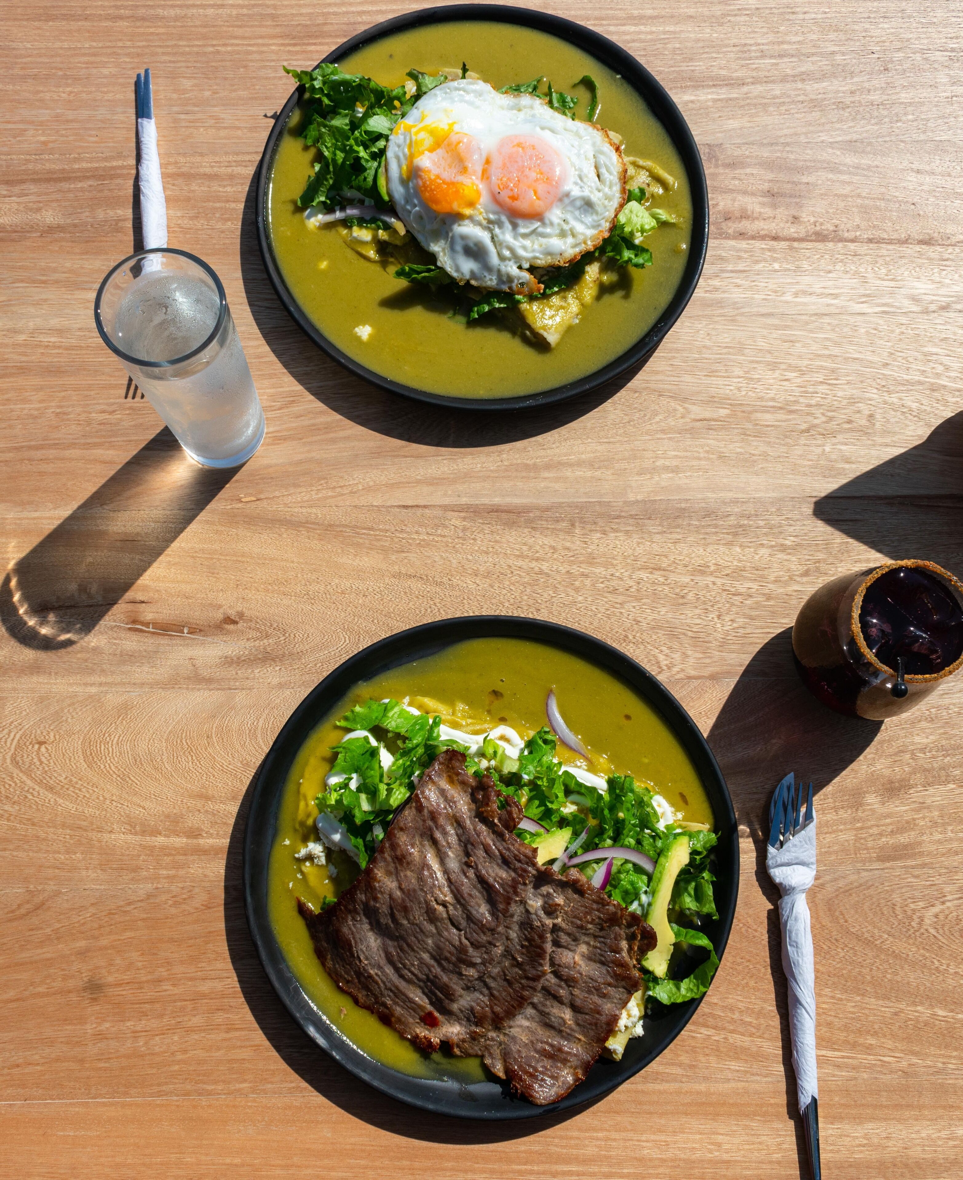 breakfast and lunch served