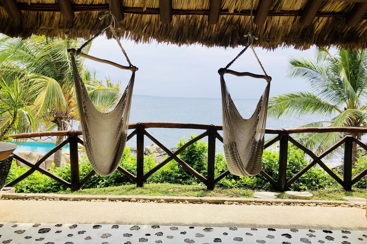 Pemandangan balkon