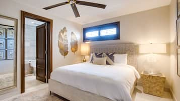 3 bedrooms, in-room safe, iron/ironing board, free WiFi