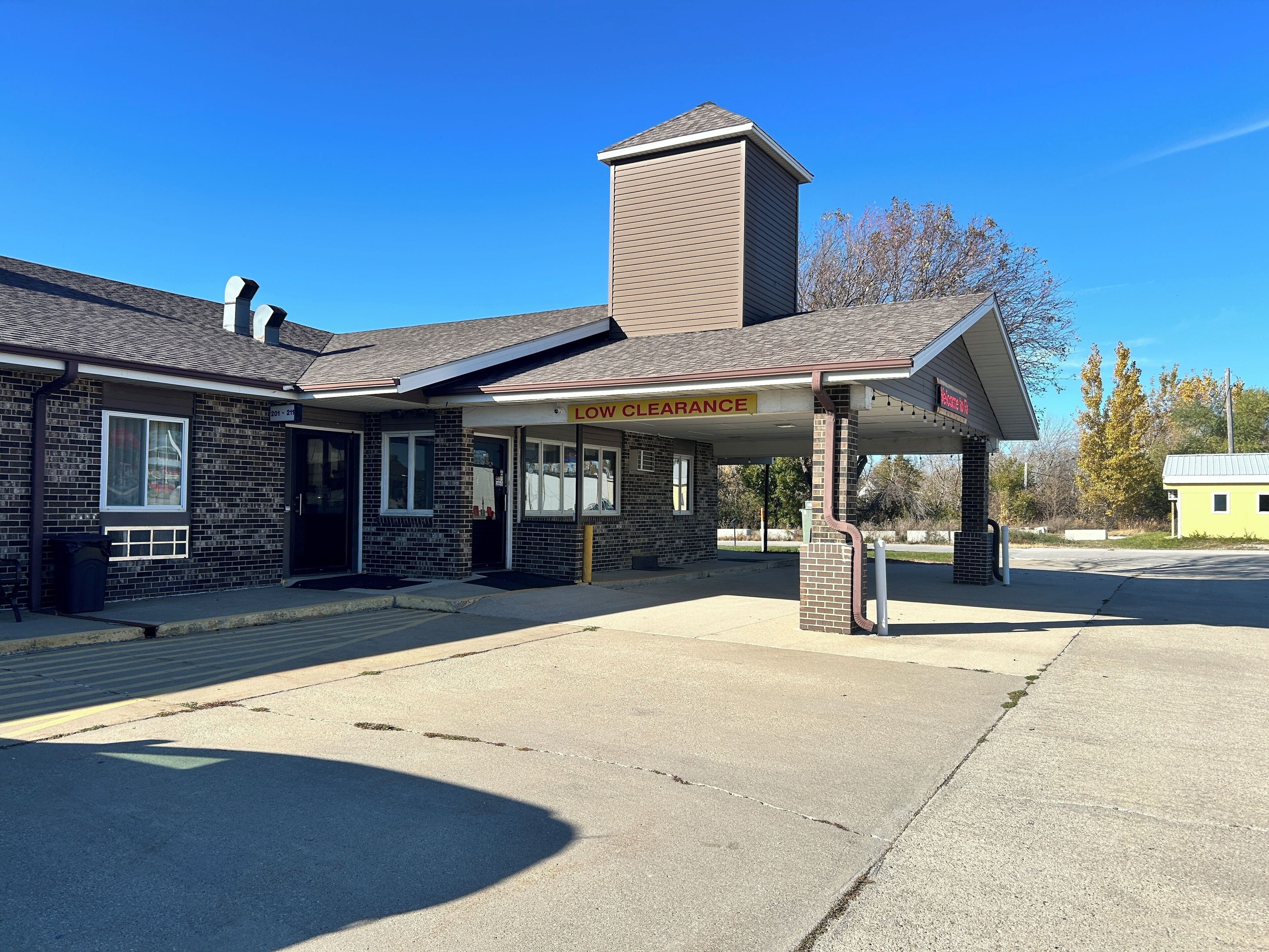 Entrada de la propiedad