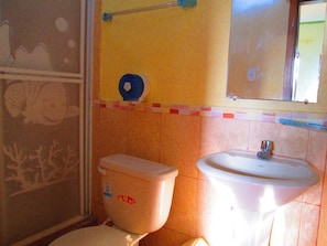 Ducha, toallas