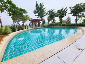 Outdoor pool, a lap pool