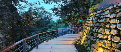 Overnattingsstedets uteområder