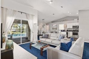 Ferienhaus, 3 Schlafzimmer | Wohnbereich