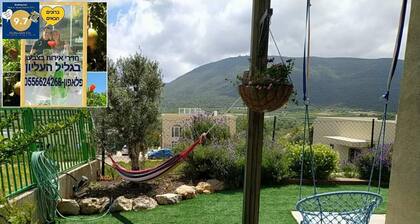 Zimmer in front of Mount Meron, Tzivon, Upper Galilee, Orly and Meir