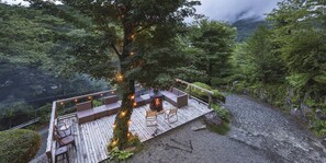 Terrace/patio - Springs Village Hakone Glamping Resort (Hakone)