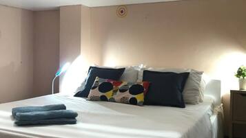 2 bedrooms, blackout drapes, free WiFi, bed sheets