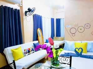 2 sovrum, mörkläggningsgardiner, gratis wi-fi och sängkläder