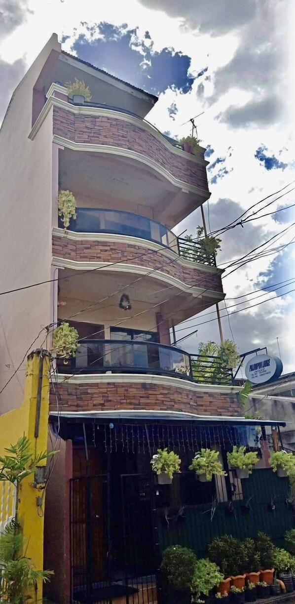 Voorkant van accommodatie